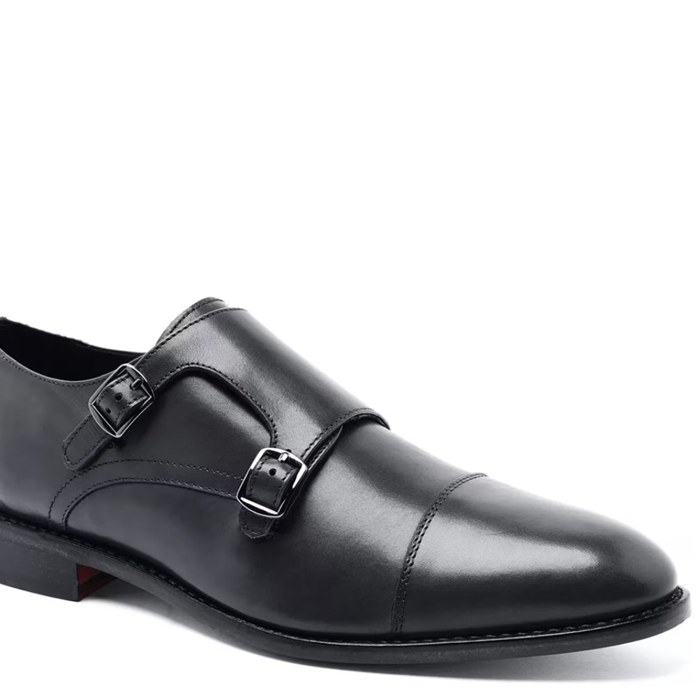 Anthony Veer Roosevelt II Double Monk Strap Loafer (Men)
